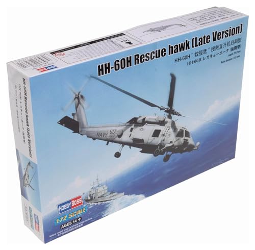 Hobby Boss 87233 Modellbausatz HH-60H Rescue hawk (Late Version) von Hobby Boss