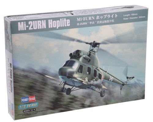 Hobby Boss 87243 Modellbausatz Mil mi-2URN Hoplite, Grau von Hobby Boss