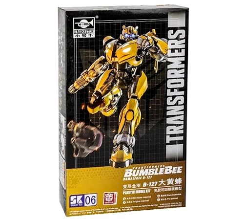 Hobby Boss Trumpeter 03117 Transformers Bumblebee B-127 SK06 Smart Kit - Action Figure Robot, Vorbemalter Modellbausatz von Hobby Boss