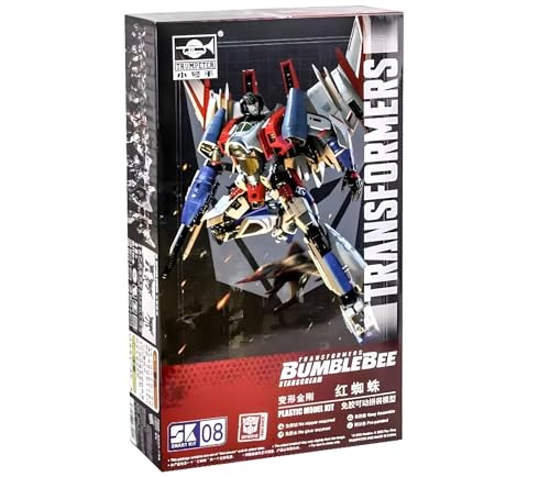 Hobby Boss Trumpeter 03121 Transformers Starscream SK08 Smart Kit - Action Figure Robot, Vorbemalter Modellbausatz von Hobby Boss