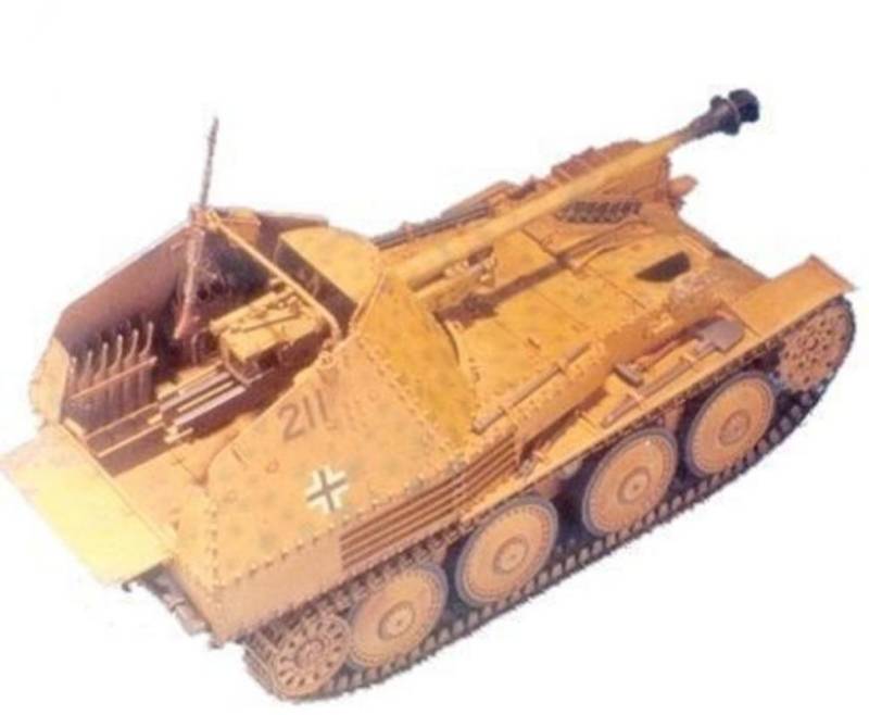 Marder III 7.5cm PaK40 AUSFM Conversion von Hobby Fan