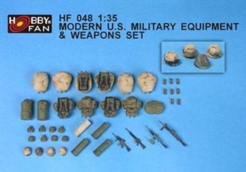 Modern U.S. Milit. Equip. & Weapons Set von Hobby Fan