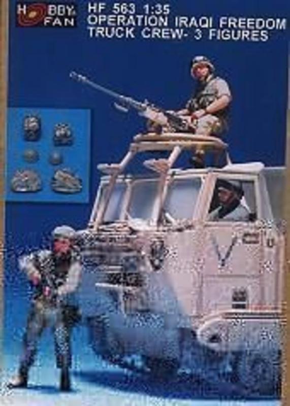 Operation Iraqi freedom truck Crew- 3Fig von Hobby Fan