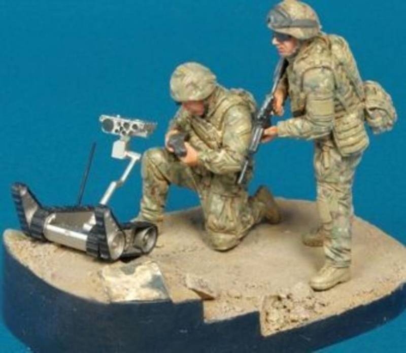 Ranger Reconn. OIF ISAF- 2Fig w/Robot von Hobby Fan