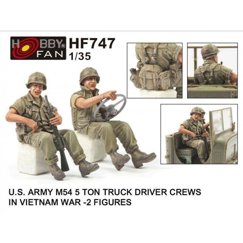 U.S. ARMY M54 5Ton Truck Drivers Crew - Vietnam War [2 Figuren] von Hobby Fan