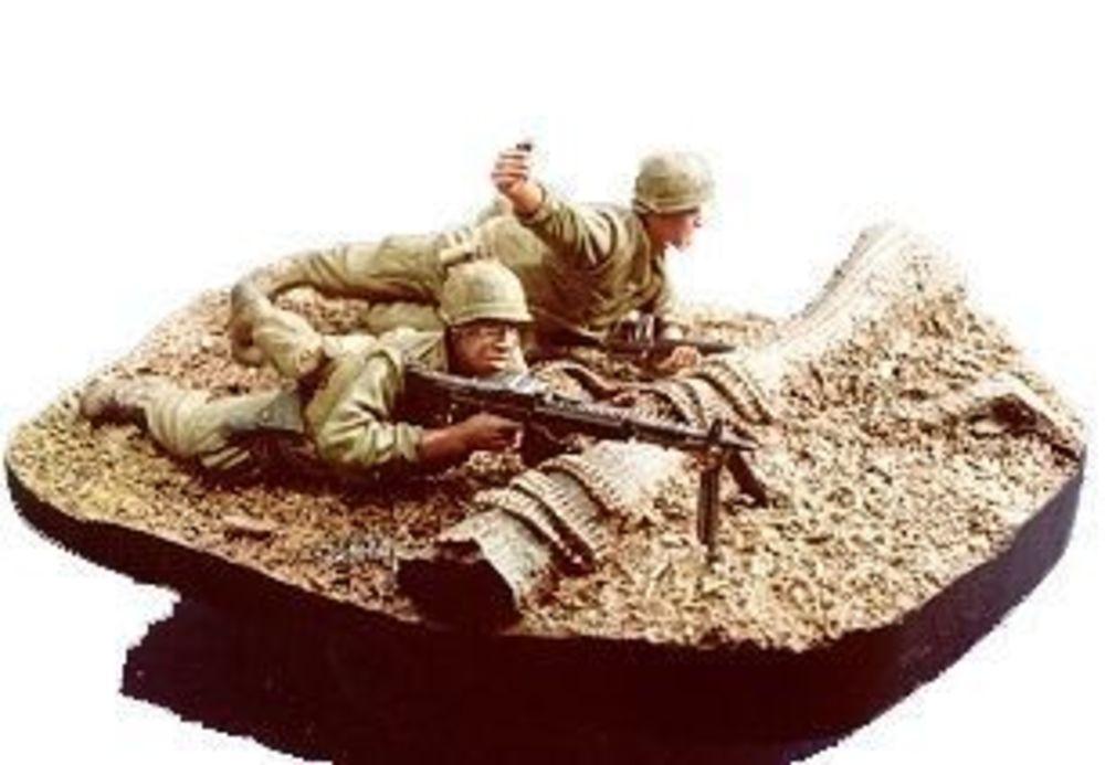 U.S. Marine gunner & grenadier with base von Hobby Fan