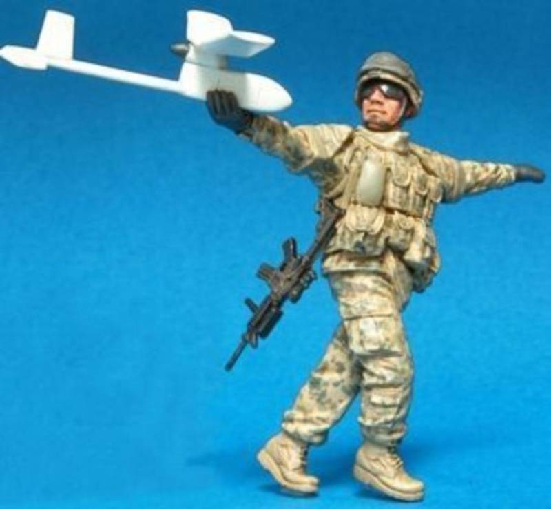 U.S. Stryker Brigade OIF ACU Crew(4)1Fig von Hobby Fan