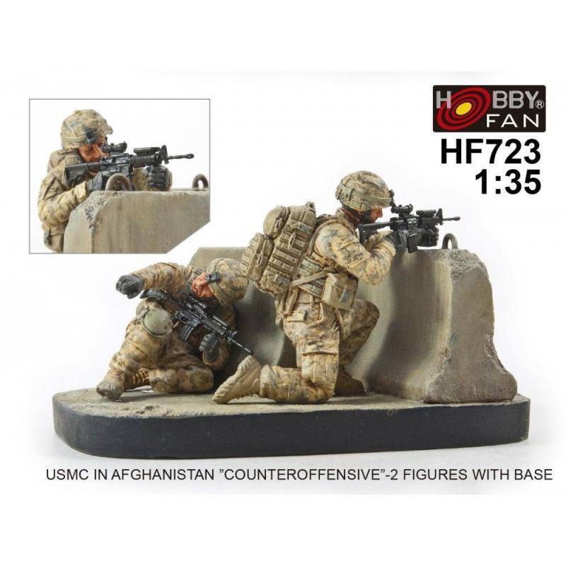 USMC In Afghanistan Counteroffensive - 2 Figuren von Hobby Fan