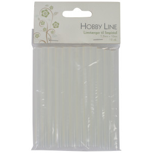 Klebesticks für Heißklebepistole 7,2mm 10cm - 12 Stk von Hobby Line