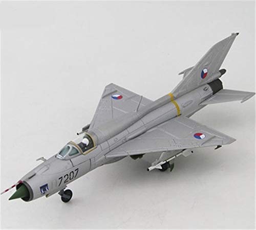 Hobby Master MIG-21PFM Czechic 7207 Zatec Air Force Base 1990 1/72 Druckgussflugzeug Modellflugzeug von Hobby Master