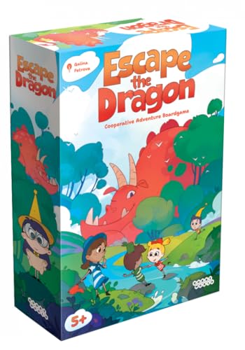 Escape The Dragon/Hobby World, Brettspiel für Kinder, 15-20 min, 5+, English von Hobby World