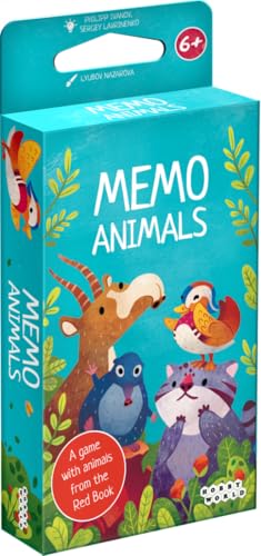 Memo Animals/HobbyWorld, Brettspiel/Board Game, 20-30min, 6+, English von Hobby World