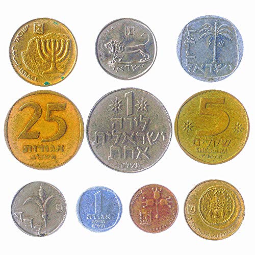 Hobby of Kings 10 Verschiedene Münzen Von Israel. Sheqalim, Sheqel, Sheqalim, Lira, Prutah. Geld Aus Dem Nahen Osten, Seit 1948. Perfekte Wahl Für Ihre Münzenbank, Münzenhalter Und Münzenalbum Hobby of Kings 10 Verschiedene Münzen Von Israel. Sheqalim, Sheqel, Sheqalim, Lira, Prutah. Geld Aus Dem Nahen Osten, Seit 1948. Perfekte Wahl Für Ihre Münzenbank, Münzenhalter Und Münzenalbum von Hobby of Kings