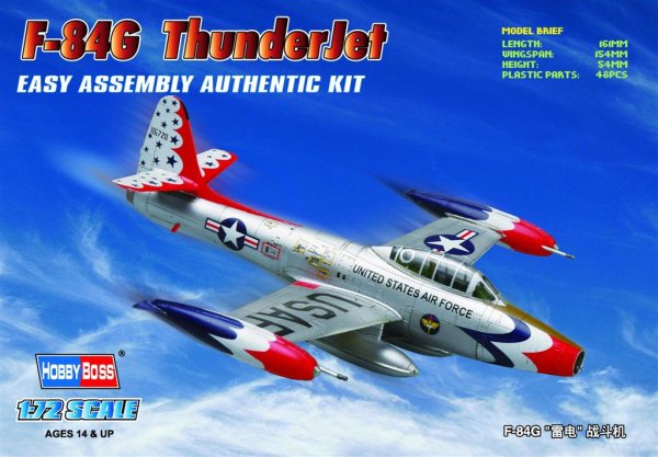 American F-84G ´ThunderJet´ von HobbyBoss