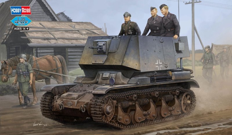 Befehlsfahrzeug auf Fgst.Pz.Kpfw.35 R731 Befehlsfahrzeug auf Fgst.Pz.Kpfw.35 R731 von HobbyBoss