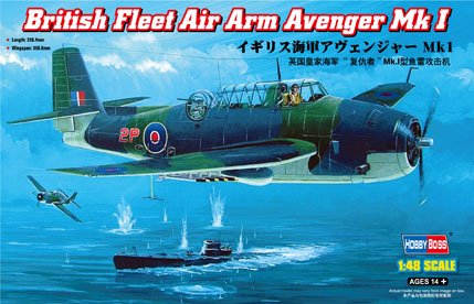 British Fleet Air Arm Avenger Mk 1 von HobbyBoss