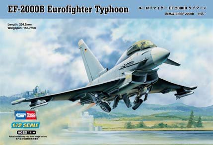 EF-2000B Eurofighter Typhoon von HobbyBoss