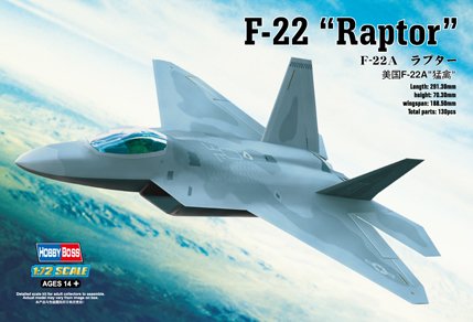 F-22A Raptor von HobbyBoss