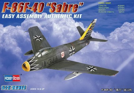 F-86F-40 ´Sabre´ Fighter von HobbyBoss