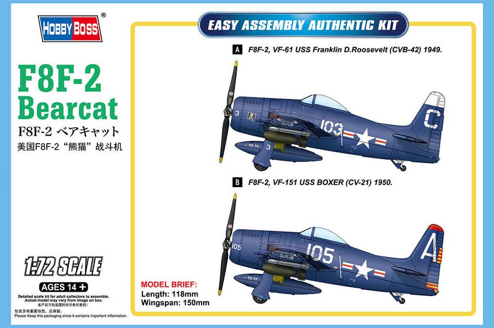 F8F-2 Bearcat von HobbyBoss