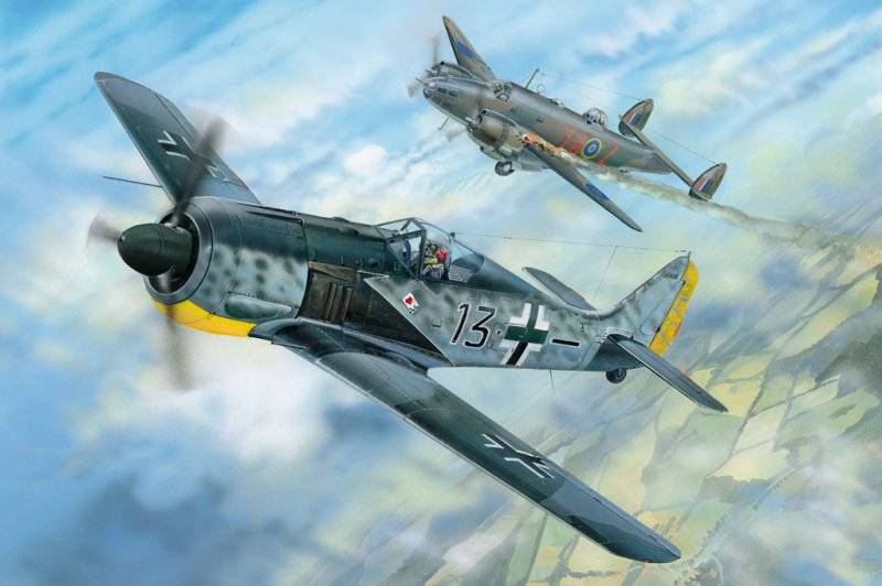 Focke Wulf FW 190 A-5 von HobbyBoss