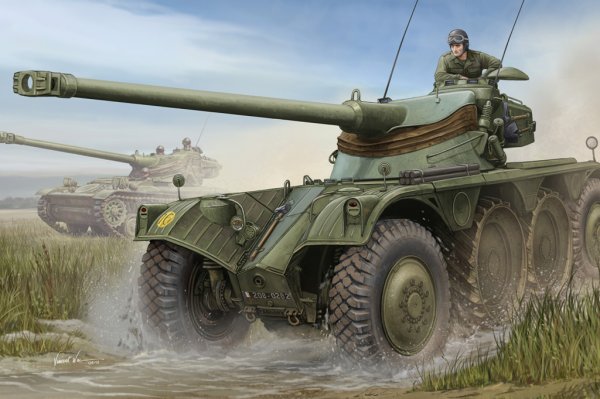 French EBR-10 Wheeled Reconna. Vehicle von HobbyBoss