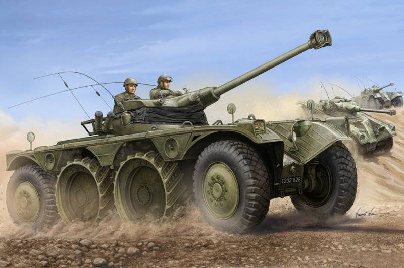 French EBR-11 Wheeled Reconnaiss.Vehicle von HobbyBoss