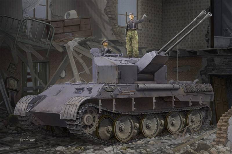 German Flakpanzer V Ausf.A von HobbyBoss