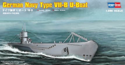 German Navy Type VII-B U-Boat von HobbyBoss