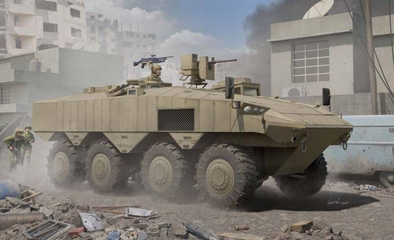 IDF Eitan Wheeled APC von HobbyBoss