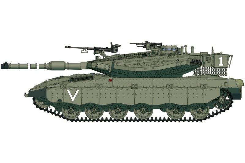 IDF Merkava Mk.IIID(LIC) von HobbyBoss