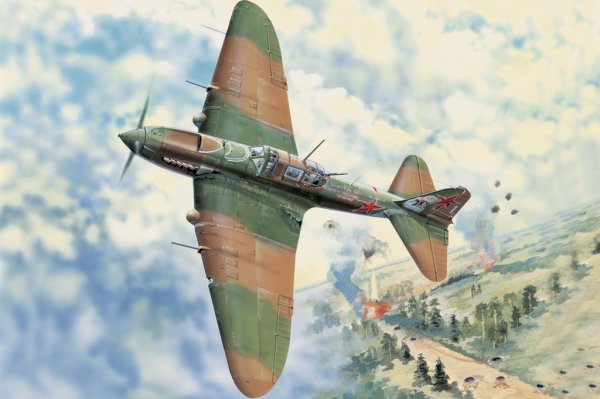 IL-2M3 Ground attack aircraft von HobbyBoss