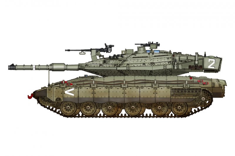 Israeli Merkava Mk IV von HobbyBoss