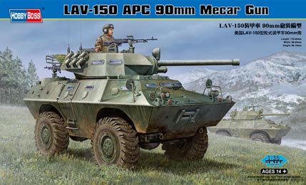 LAV-150 APC 90mm Mecar Gun von HobbyBoss