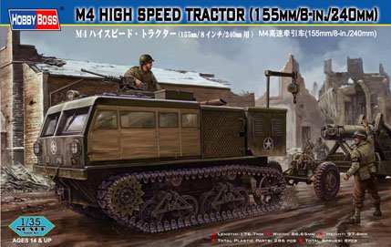 M4 High Speed Tractor(155mm/8-in./240mm) von HobbyBoss