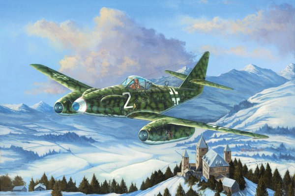 Messerschmitt Me 262 A-1a/U3 von HobbyBoss