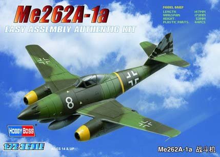 Messerschmitt Me 262 A-1a von HobbyBoss