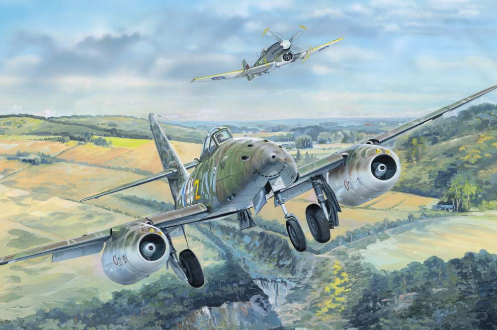 Messerschmitt Me 262 Fighter von HobbyBoss