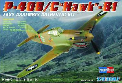 P-40B/C ´´HAWK´´-81A von HobbyBoss