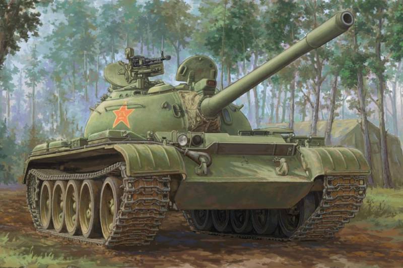 PLA 59-1 Medium Tank von HobbyBoss