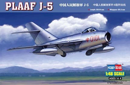 PLAAF J-5 Chinesische Volksarmee von HobbyBoss