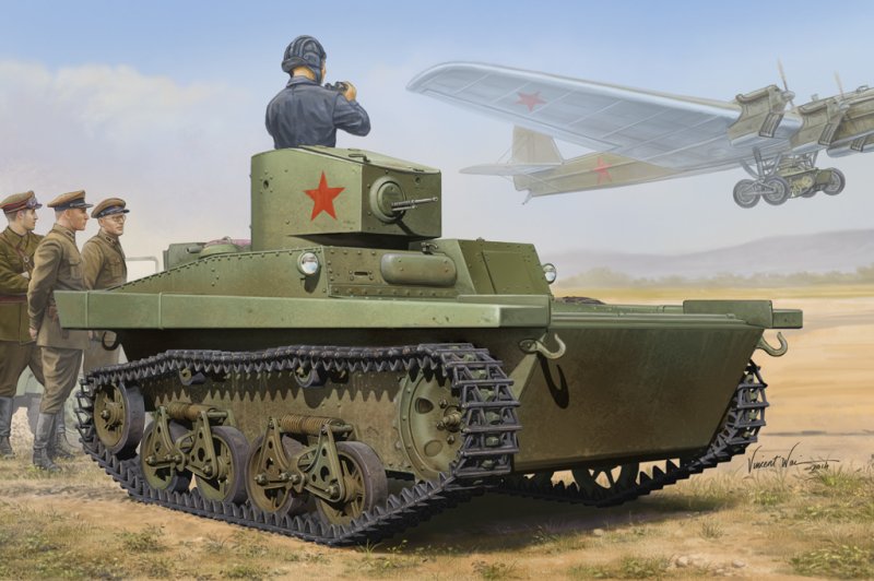 Soviet T-37A Light Tank (Izhorsky) von HobbyBoss