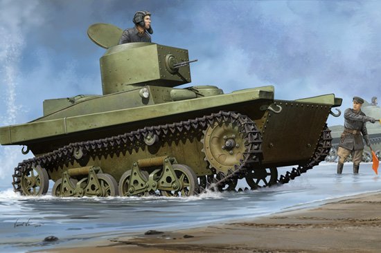 Soviet T-37A Light Tank (Podolsk) von HobbyBoss