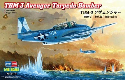 TBM-3 Avenger Torpedo Bomber von HobbyBoss