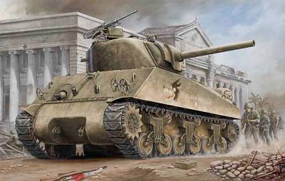 U.S M4A3  TANK von HobbyBoss