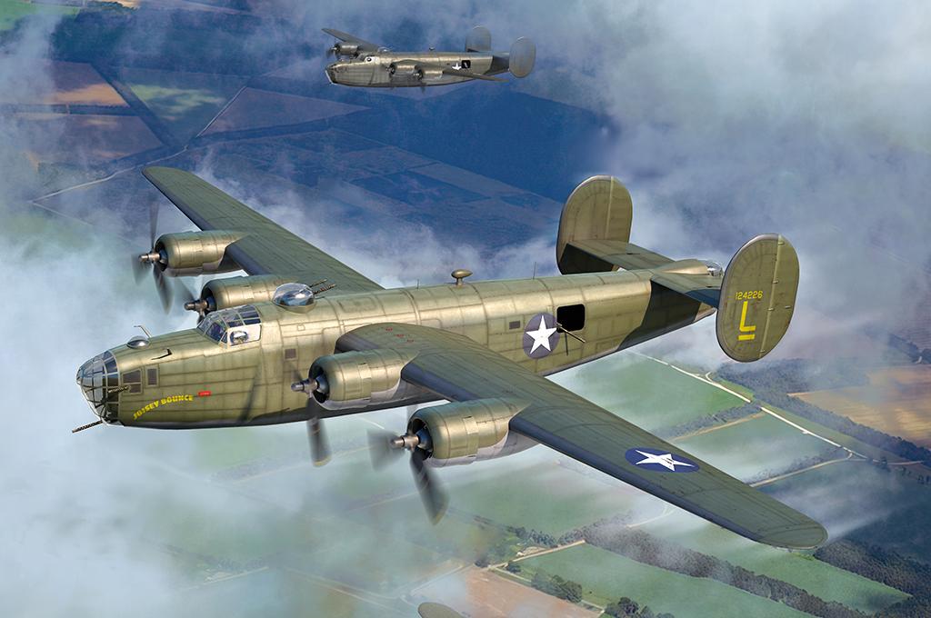 US B-24D Liberator von HobbyBoss