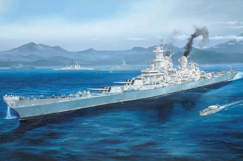 USS Missouri BB-63 von HobbyBoss