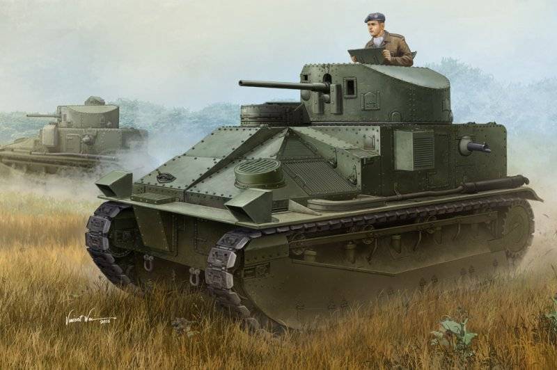 Vickers Medium Tank MK II von HobbyBoss