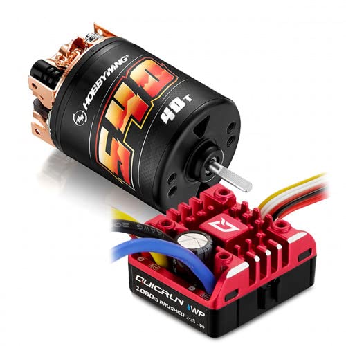 HobbyWing Combo Variomatik Quicrun Brushed WP1080 Motor 540 40T Crawler – 38020350 von HobbyWing