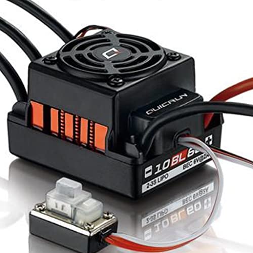 Hobbywing 30105060004 Schaltnetzteil quicrun-wp-10bl60 Wasserdicht ESC 1/10 Auto Kontrollen von HobbyWing